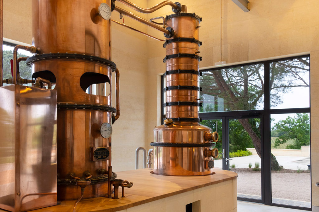 Armagnac distillation alambic